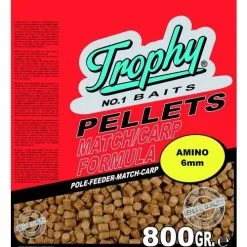 Merk [ 1 ] TROPHY BAITS AMINO PELLETS 800 GRAM