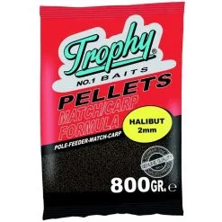 Merk [ 17 ] TROPHY BAITS RED KRILL PELLETS 800 GRAM